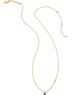 Maisie 18k Gold Vermeil September Pendant Necklace
