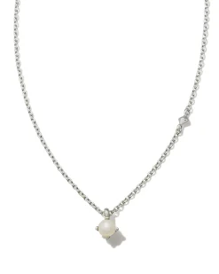 Maisie Sterling Silver June Pendant Necklace
