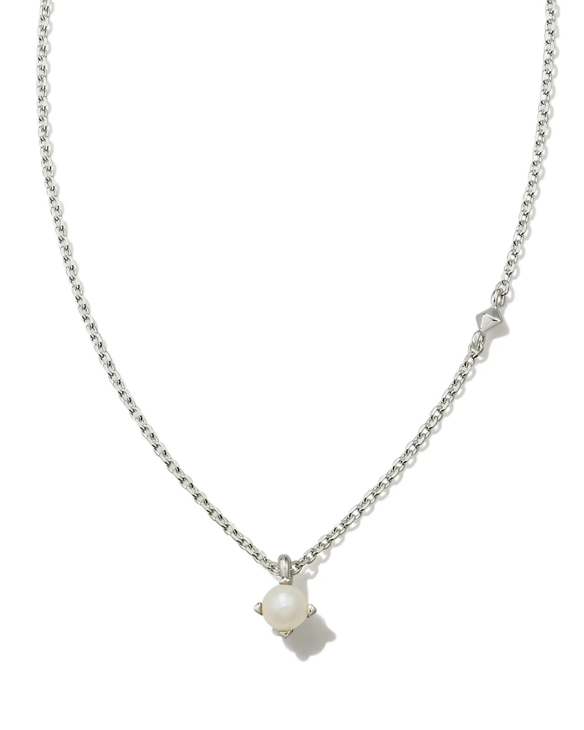 Maisie Sterling Silver June Pendant Necklace