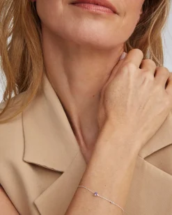 Maisie Sterling SilverSeptember Delicate Chain Bracelet