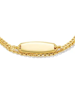 Marlee Multi Strand Bracelet in 18k Gold Vermeil