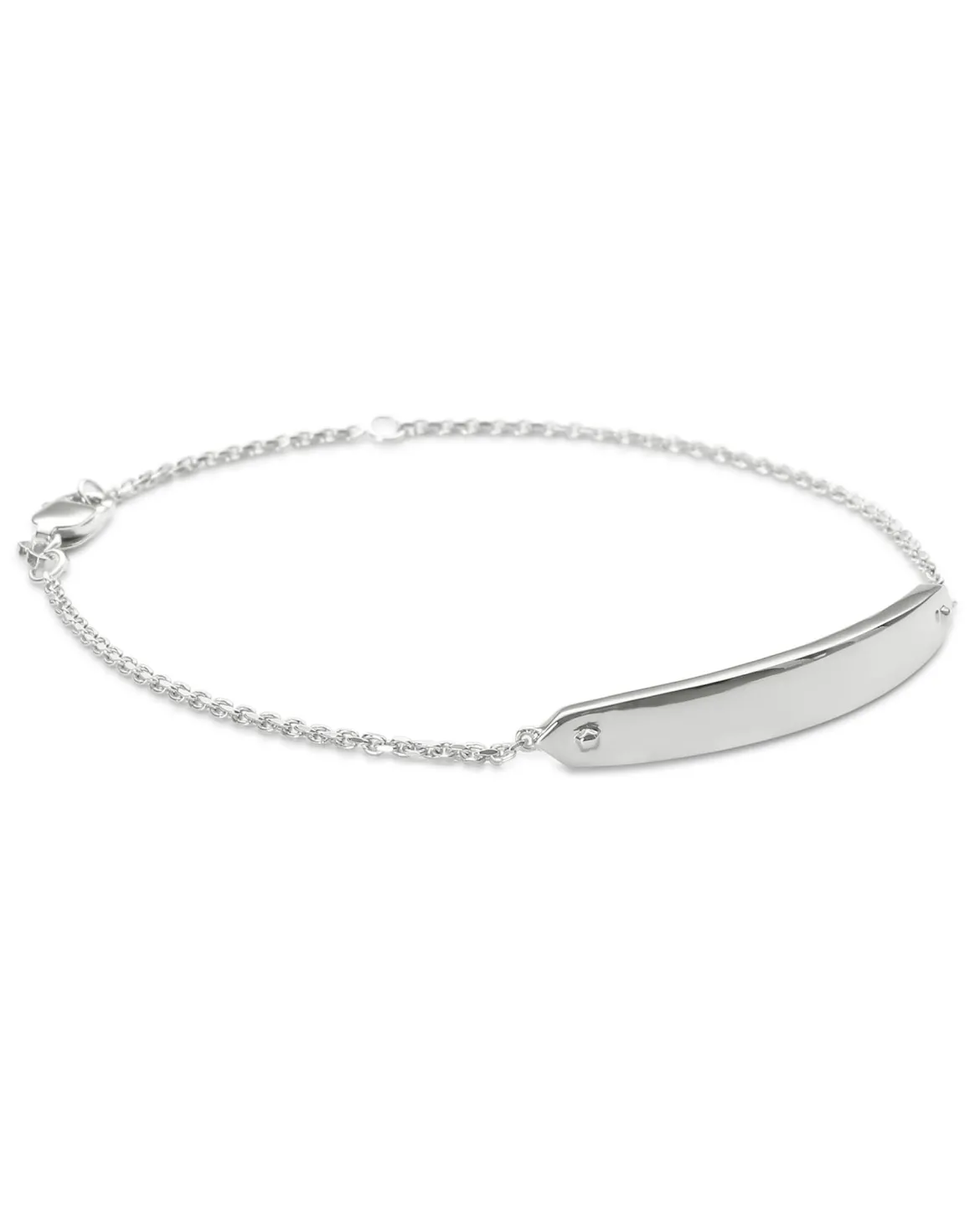 Mattie Bar Delicate Bracelet in Sterling Silver