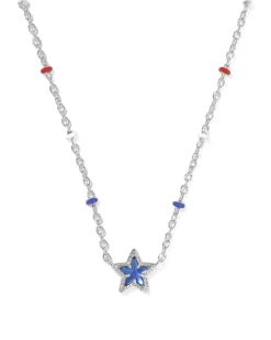 Mini Cassidy Silver Short Pendant Necklace