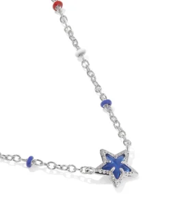 Mini Cassidy Silver Short Pendant Necklace