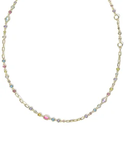 Mini Elisa and Abbie Gold Convertible Strand Necklace