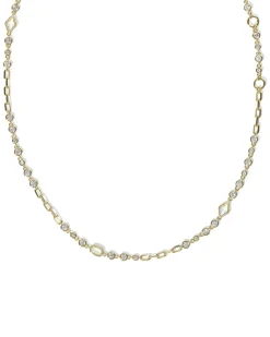 Mini Elisa and Abbie Gold Convertible Strand Necklace
