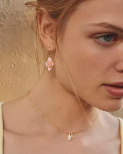 Mini Elisa Dira Gold Necklace