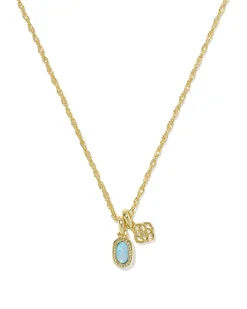 Mini Elisa Dira Gold Necklace