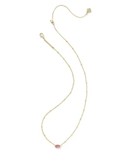 Mini Elisa Gold Satellite Short Pendant Necklace
