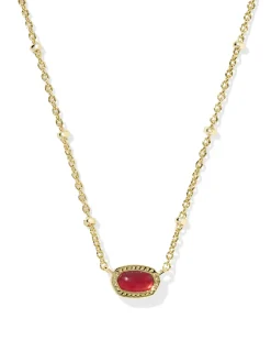 Mini Elisa Gold Satellite Short Pendant Necklace