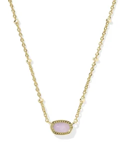 Mini Elisa Gold Satellite Short Pendant Necklace