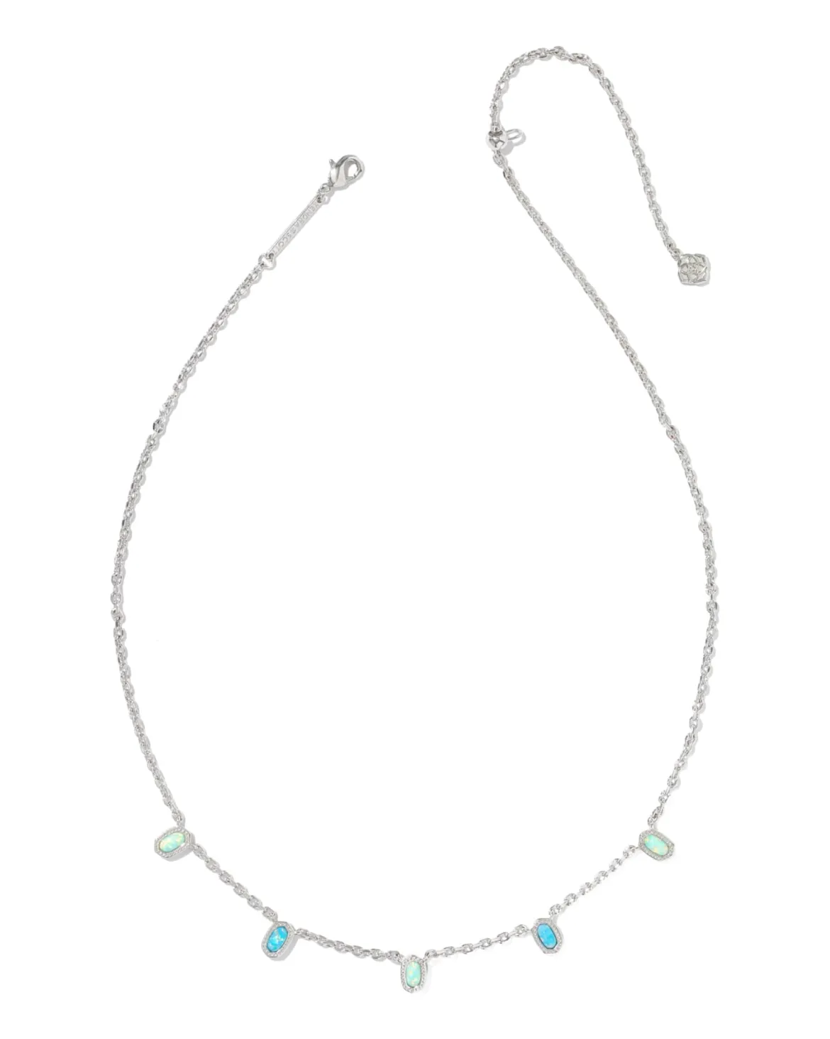 Mini Elisa Silver Strand Necklace