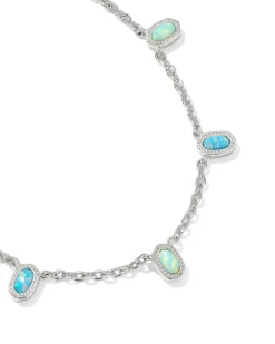 Mini Elisa Silver Strand Necklace
