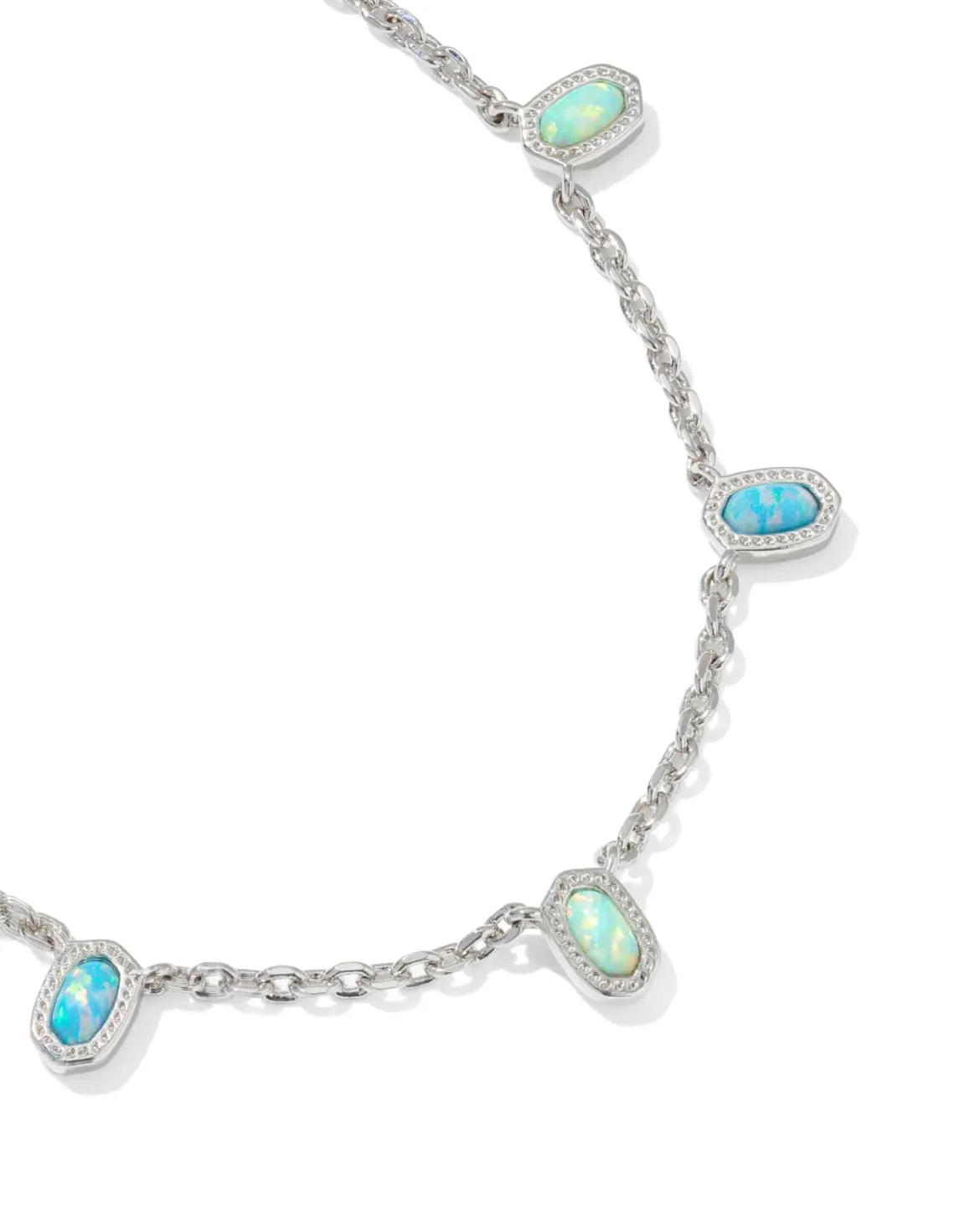 Mini Elisa Silver Strand Necklace