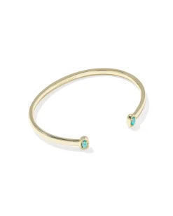 Mini Elton Gold Cuff Bracelet