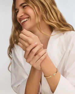 Mini Elton Gold Cuff Bracelet