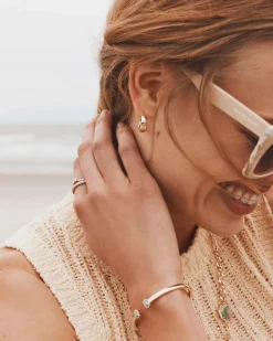 Mini Elton Gold Cuff Bracelet