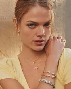Mini Elton Gold Cuff Bracelet