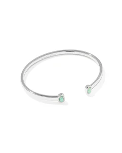 Mini Elton Silver Cuff Bracelet