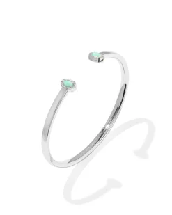Mini Elton Silver Cuff Bracelet