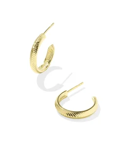 Miranda 18k Gold Vermeil Convertible Hoop Earrings