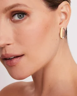 Murphy Stud Earrings in Mixed Metal