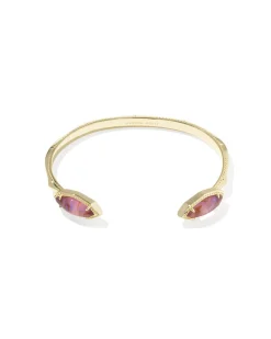 Ophelia Gold Cuff Bracelet