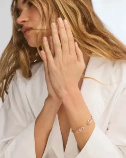 Ophelia Gold Cuff Bracelet
