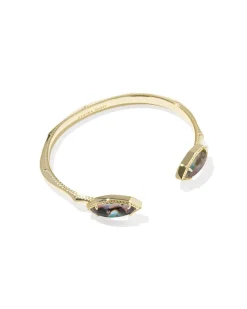 Ophelia Gold Cuff Bracelet