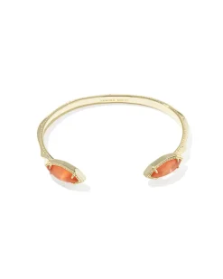 Ophelia Gold Cuff Bracelet