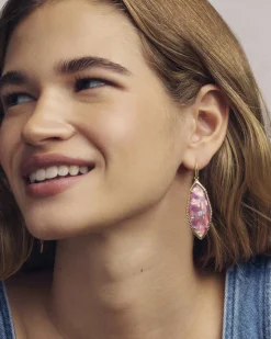 Ophelia Gold Drop Earrings