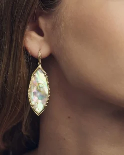 Ophelia Gold Drop Earrings