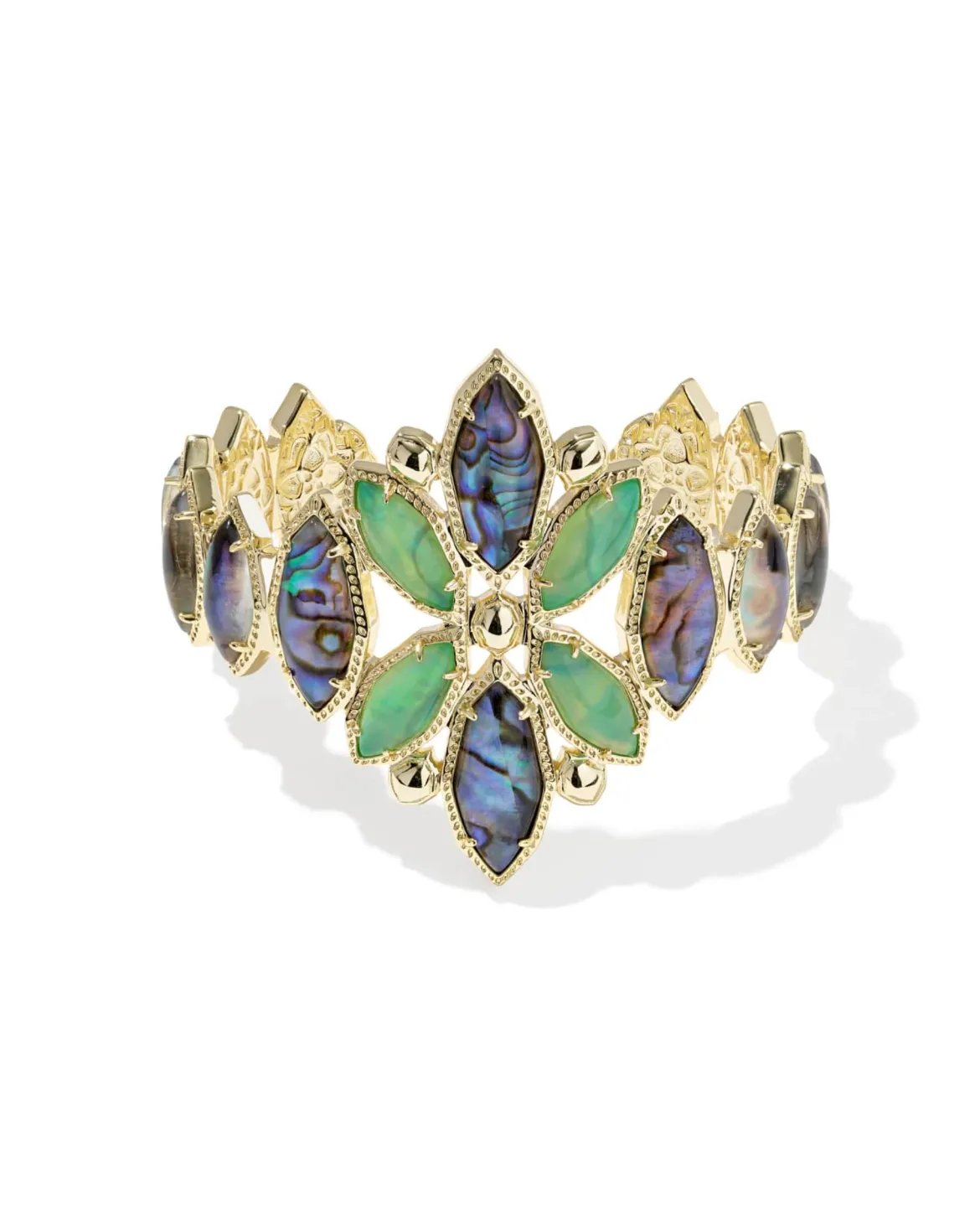 Ophelia Gold Statement Cuff Bracelet