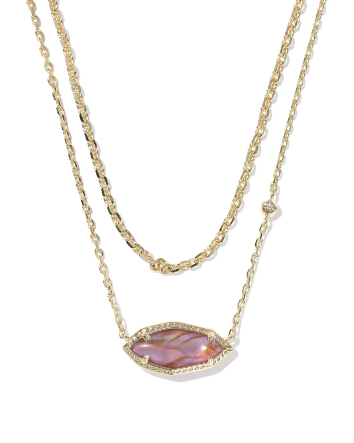 Ophelia Multi Gold Strand Necklace