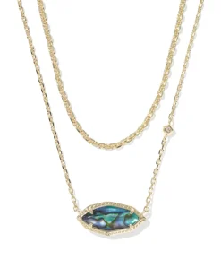 Ophelia Multi Gold Strand Necklace