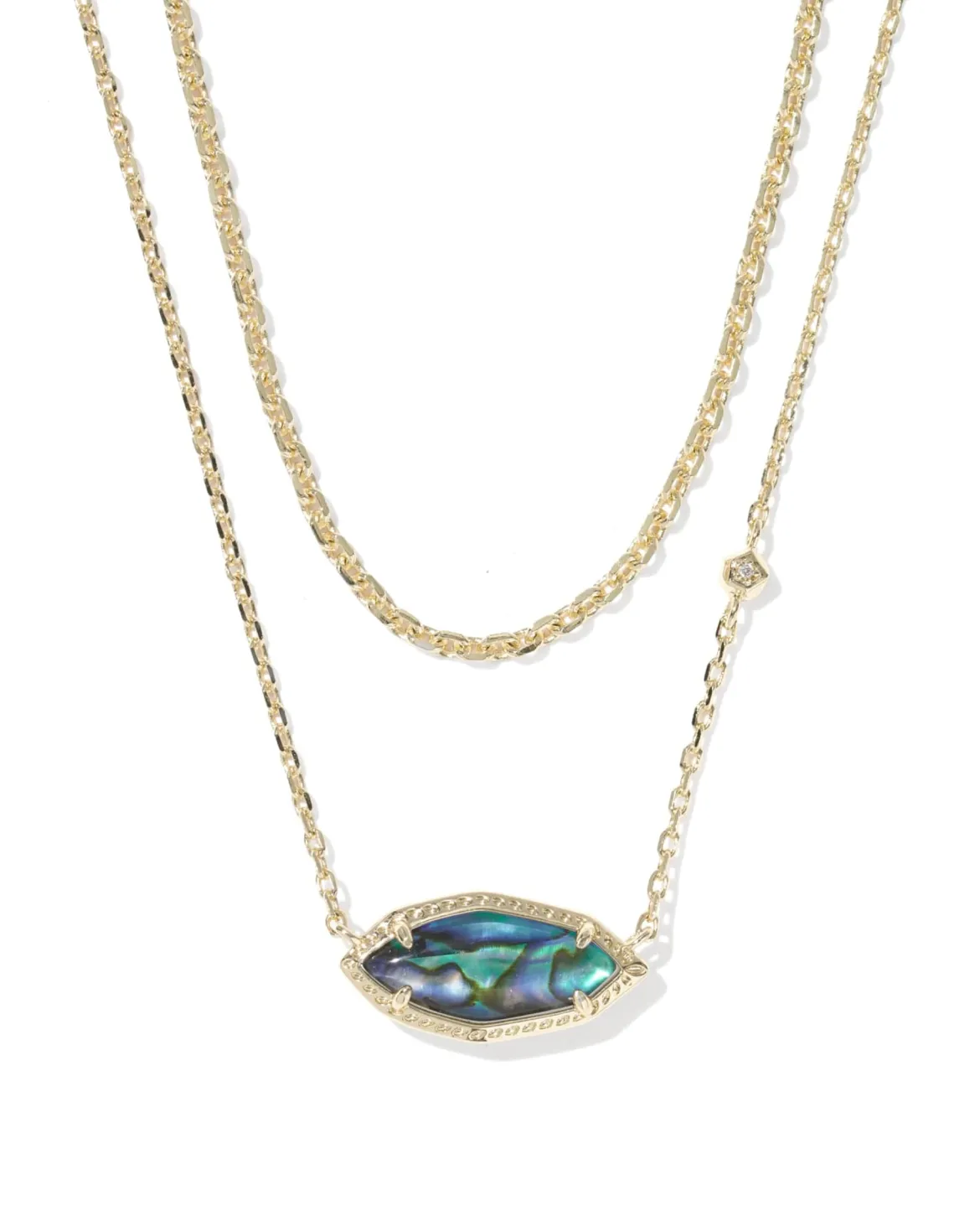 Ophelia Multi Gold Strand Necklace