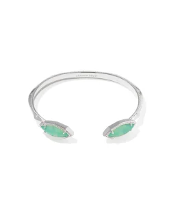 Ophelia Silver Cuff Bracelet