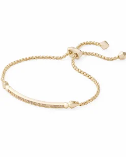 Ott Adjustable Chain Bracelet in Gold