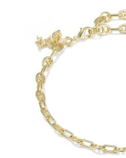 Parker Knot Gold Anklet