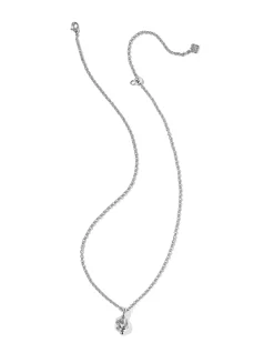 Parker Knot Silver Short Pendant Necklace