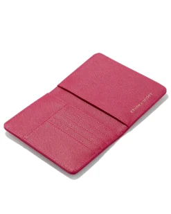 Passport Holder in Hot Pink
