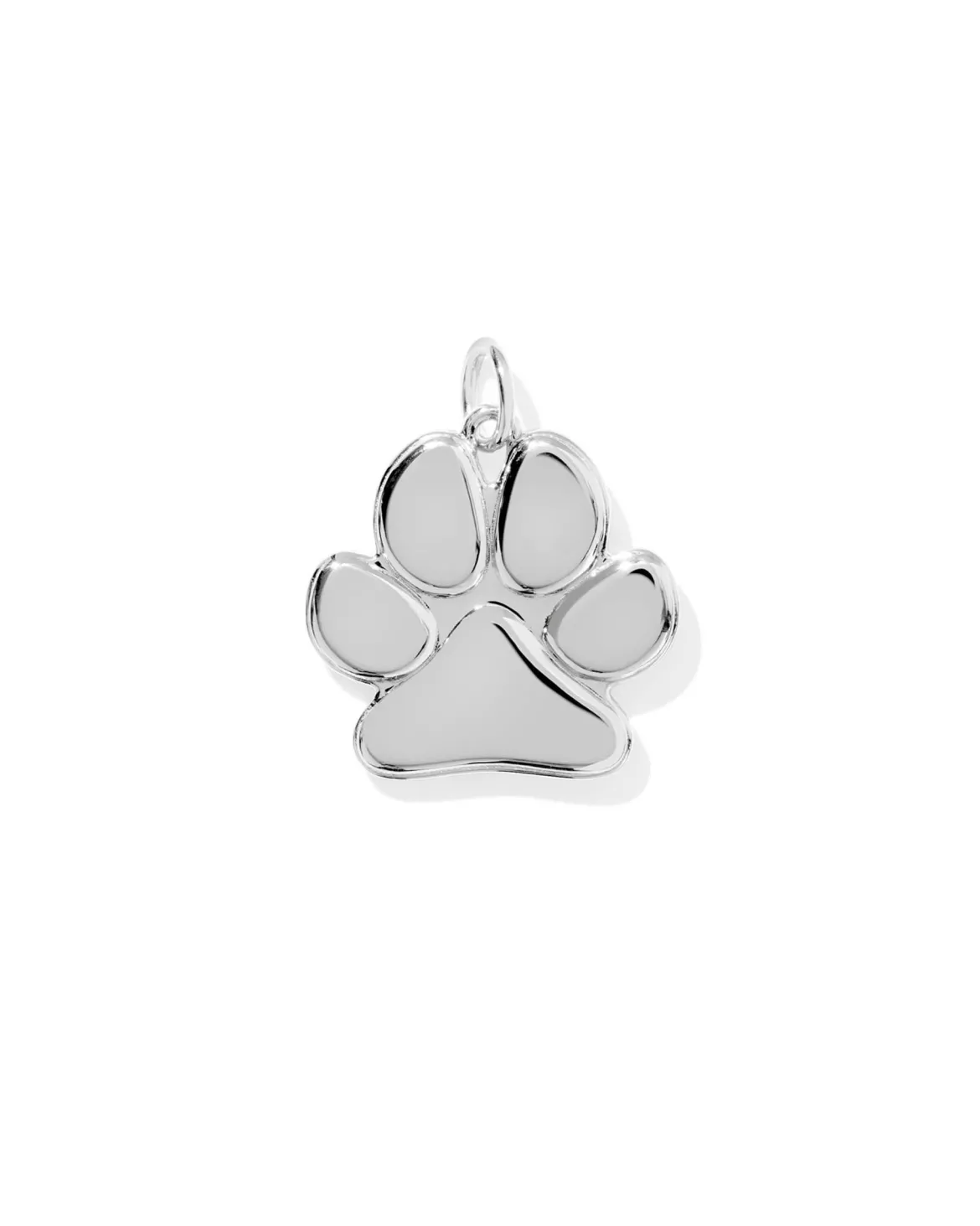 Paw Print Sterling Silver Charm