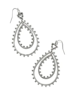 Rumer Earring in Vintage Silver