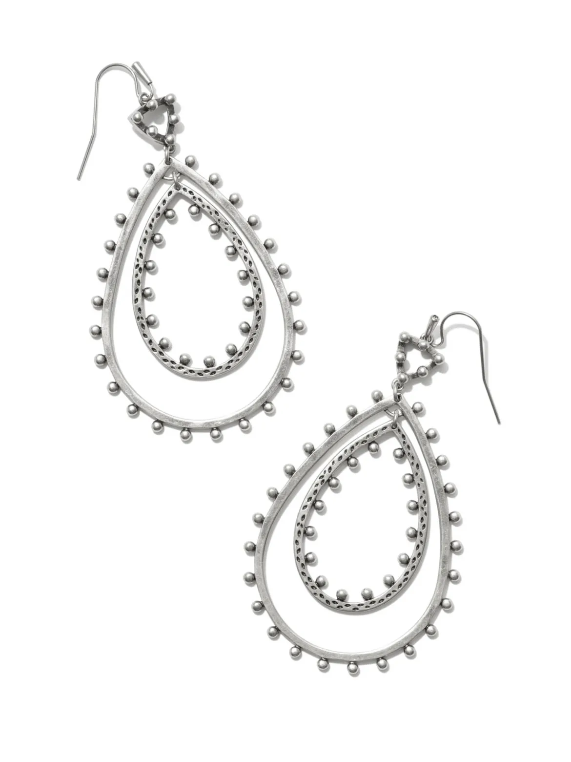 Rumer Earring in Vintage Silver