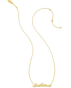 San Antonio Pendant Necklace in 18k Gold Vermeil