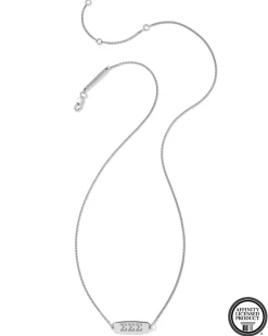 Sigma Sigma Sigma Pendant Necklace in Sterling Silver