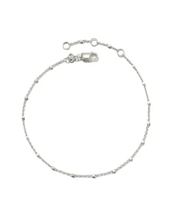 Single Satellite Chain Bracelet in Sterling Silver