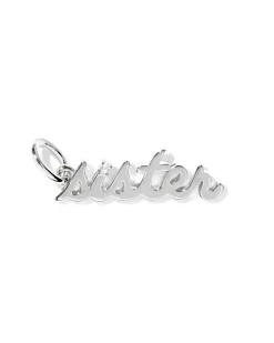 Sister Sterling Silver Charm