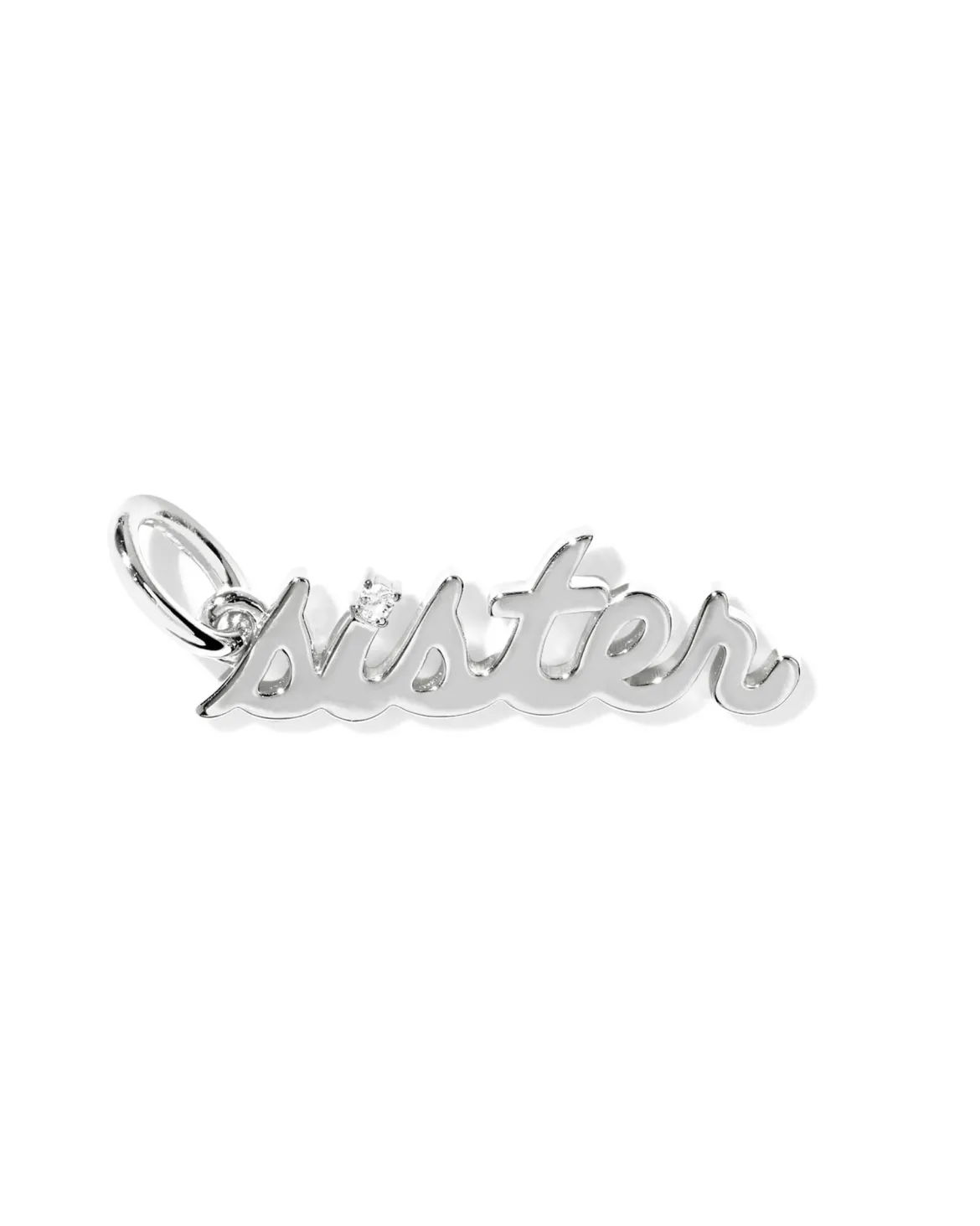 Sister Sterling Silver Charm