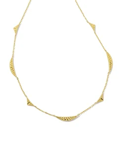 Sophee Strand Necklace in 18k Yellow Gold Vermeil